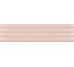 Плитка 5X20 Costa Nova Onda Pink Stony Glossy 28493 Equipe з колекції Costa Nova Equipe