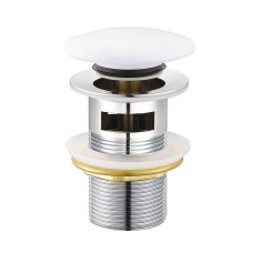 Донный клапан клик-клак керамический для умывальника Cersanit CREA (K99-0223)