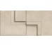 Мозаїка (12.5x25) 60481 Mosaico 3D Sand - Chrome з колекції Chrome Cerdomus