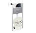 Установка OLI120 PLUS с кнопкой SLIM, хром
