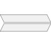 Плитка Kobe Chevron Borghini Ret - 7.5x59 DKPCH20R Kobe з колекції Kobe Ascot