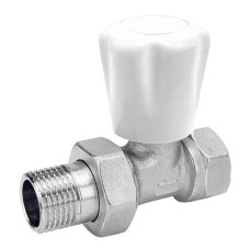 Кран радиатора прямой 1/2”