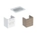 Умивальник SELNOVA SQUARE 60 см вбудований з/о (500.994.00.1)