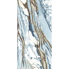 Плитка 162*324 Level Marmi Calacatta Picasso A Full Lapp Mesh-Mounted 12 Mm Emal