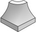 Куточок 3x3 Pool Porc Emerald Ext. Media Ca?a-Pool Porc. з колекції Pool Porc. Natucer