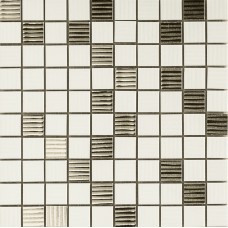 Мозаїка (25x25) 00689000 Mosaico Bianco/Platin - Gold з колекції Gold