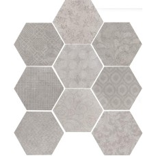Декор Esagona Fabric Minimal 24x27.7 Riabita з колекції Riabita Декор Esagona Fabric Minimal 24x27.7 Riabita з колекції Riabita