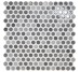 Мозаїка 30.9x30.9 PENNY GLOSSY GREY Realonda Penny з колекції Penny Realonda