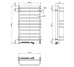 Рушникосушка н/ж. Грандіс 48*80 L Sensor ( А0057412 ) Navin