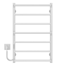 Рушникосушарка електрична Ladder П7 500х800 нержавіюча сталь (Білий, WD03, Ліве підключення) Електричні рушникосушки — сторінка 24