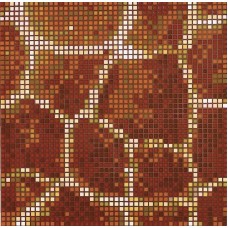 Мозаїка Giraffa 58.6x58.6 Decori Opus Romano з колекції Decori Opus Romano Decori Opus Romano