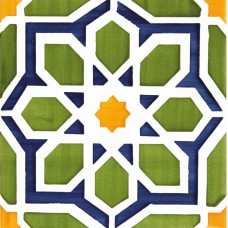 14x14 Moorish Rabat-Moorish-PM031 з колекції Moorish 14x14 Moorish Rabat-Moorish-PM031 з колекції Moorish MOORISH Керамічна плитка Aleluia