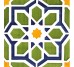 Плитка 14x14 Moorish Rabat-Moorish-PM031 з колекції Moorish Aleluia