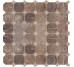 Мозаїка (33.3х33.3) 0170169 ROYAL MARBLE MOSAICO OTTAGONA NOCE LAP з колекції Pierwood Cisa
