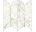 Мозаїка 28.1x31 R9CA Incanto Calacatta Michelangelo Glossy Mosaico Ventaglio Ragno Incanto з колекції Incanto Ragno