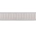 Бордюр (7x30.5) 8976 DEX.WHITE BORDO - Deluxe з колекції Deluxe Marca Corona