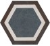 Плитка Esagona Terra Moderna Blu - 24x27.7 1087199 Italica злекції Italica Cir