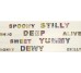 Декор (20x50) D5211 Decorwords - Spoony з колекції Spoony Aleluia