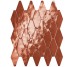 Мозаїка Glim Rosso Cuore Rombi Mosaico Brillante - 31x35.5 fRXE Glim з колекції Glim FAP