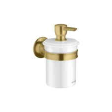 Дозатор р/мила настінний Axor Montreux, Brushed Gold Optic 42019250 Дозатор р/мила настінний Axor Montreux, Brushed Gold Optic 42019250