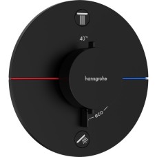 SHOWER SELECT COMFORT S термостат для 2х потребителей, СМ, цвет чёрный матовый