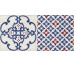 Декор (10x10) 8324 JOL.BLANC BLEU TRAMA S/2 - Jolie з колекції Jolie Marca Corona