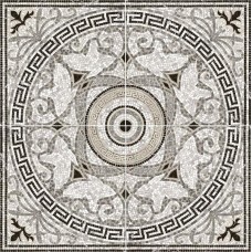Панно Roseton Hedes 60x60 Calacatta з колекції Calacatta Calacatta Керамічна плитка Geotiles