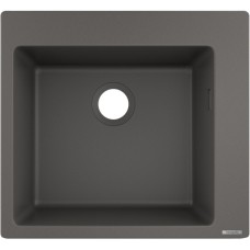 S510-F450 мийка для кухні, вбудована, 54*49см, колір сірий камінь