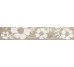 Декор (10x50.2) MTIL04 MISTY TORTORA SCURO FLOWERS LISTELLO - Misty из коллекции Misty Ascot