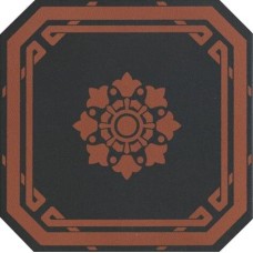Декор Ottagono Black Chester 20x20 Old England Ceramiche з колекції Old England Ceramiche Декор Ottagono Black Chester 20x20 Old England Ceramiche з колекції Old England Ceramiche OLD ENGLAND Керамическая плитка GRAZIA