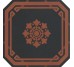 Декор Ottagono Black Chester 20x20 Old England Ceramiche Grazia з колекції Old England Ceramiche Grazia