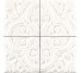 Декор Algarve Bianco 13x13 Formelle Ceramiche Grazia з колекції Formelle Ceramiche Grazia
