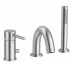 SK047ST Смеситель на борт ванны, 3 отв. steel looking (1 сорт)