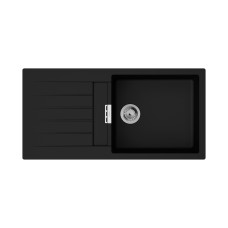 Кухонна мийка S520-F480 1000х500 з полицею Graphiteblack (43358170) Кухонна мийка S520-F480 1000х500 з полицею Graphiteblack (43358170)