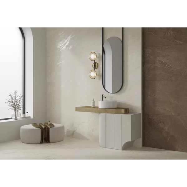 Плитка керамогранітна Soft Cream White SZKL RECT MAT 1198x1198 Paradyz Paradyz