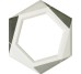 Декор (24.7x21.5) Frame Gris - Lino з колекції Lino Fanal