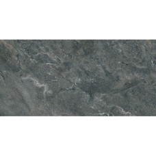 Плитка керамогранітна Virginia Темно-сірий 600x1200x8 Intercerama