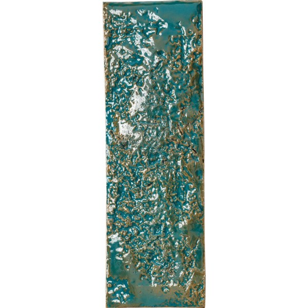 Плитка mono verde - 7.5x22.5 PUCM06 Chamotte з колекції Chamotte Mutina