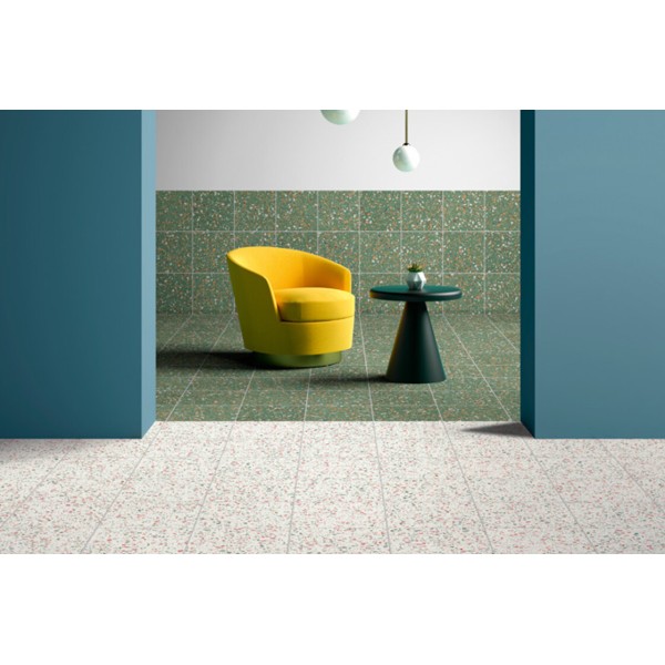 TERRAZZO GREEN NATURAL 60x60 (59.2x59.2) (плитка для полов и стен)