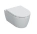 501.663.JT.1 iCon  Комплект підвісного унітаза, закрита форма, Rimfree, з сидінням із кришкою, Softclose, швидкорознімні кріплення із замком, колір білий мат Бренди>Geberit
