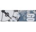 Декор (25x75) OVDI221 Decoro silver time 3 pz - Over з колекції Over Flaviker