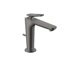 Смеситель Axor Citterio C 125 Cubic cut CoolStart для умывальника с д/к pop-up, Polished Black Chrome (49031330)