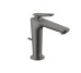 Змішувач Axor Citterio C 125 Cubic cut CoolStart для умивальника з д/к pop-up, Polished Black Chrome (49031330)
