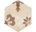 Декор (25x21.6) 0409 TER. COMP. GIGLI VER.C - Terra з колекції Terra Marca Corona