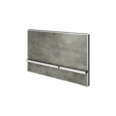 Smart-line, Кнопка змиву подвійна, з керамічною вставкою, chrome_acero concrete (100360469) Smart-line, Кнопка змиву подвійна, з керамічною вставкою, chrome_acero concrete (100360469)
