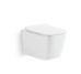 DLI30401111W Linea Підвісний безобідковий унітаз з кришкою soft-close та Vortex Flush, білий (1 сорт)