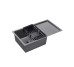 Кухонна мийка Kroner KRP Schwarze - 7844HM PVD (3/1 мм) Kroner
