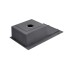 Кухонна мийка Kroner KRP Schwarze - 7844HM PVD (3/1 мм) Kroner