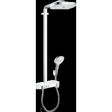 Душевая система Raindance Select E 300 3Jet с термостатом ShowerTablet, цвет - хромированный белый (27127400)