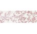 Декор (96.3x31.9) 24020- Decorochinoiserossosubianco - Будуар з колекції Будуар Settecento